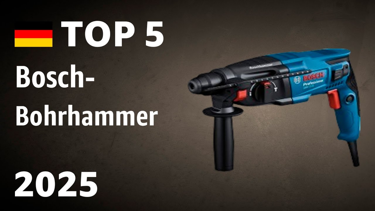 TOP—5. Beste Bosch-Bohrhammer. Test & Vergleich 2025