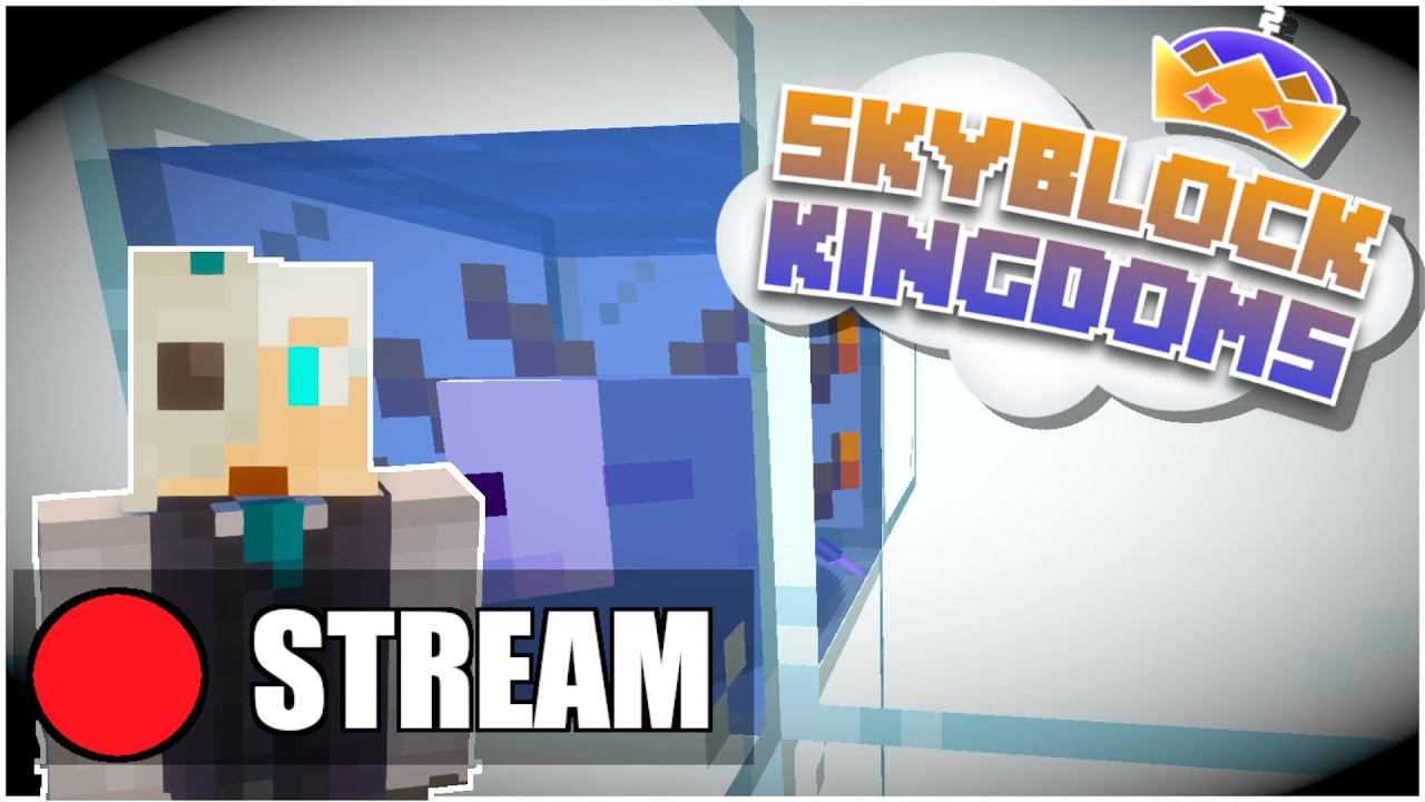 What to do with a Blue Axolotl? Skyblock Kingdoms SMP | English/Gaeilge
