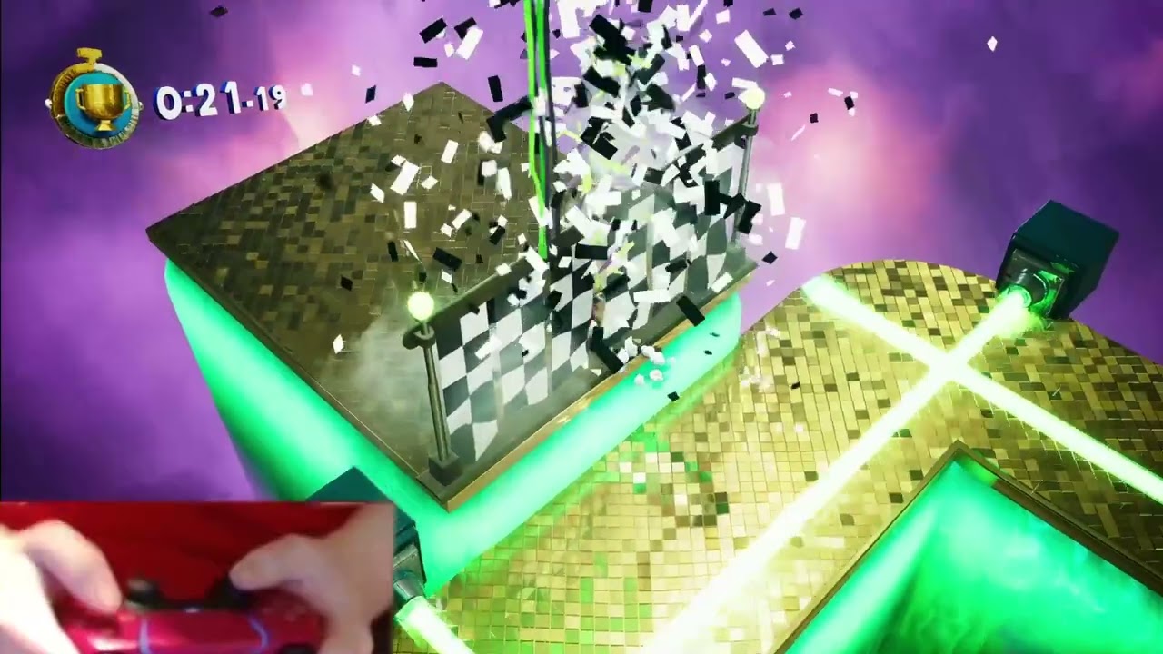 Trial 13: Sweet Beams 21.190 1 Player Handcam World Record