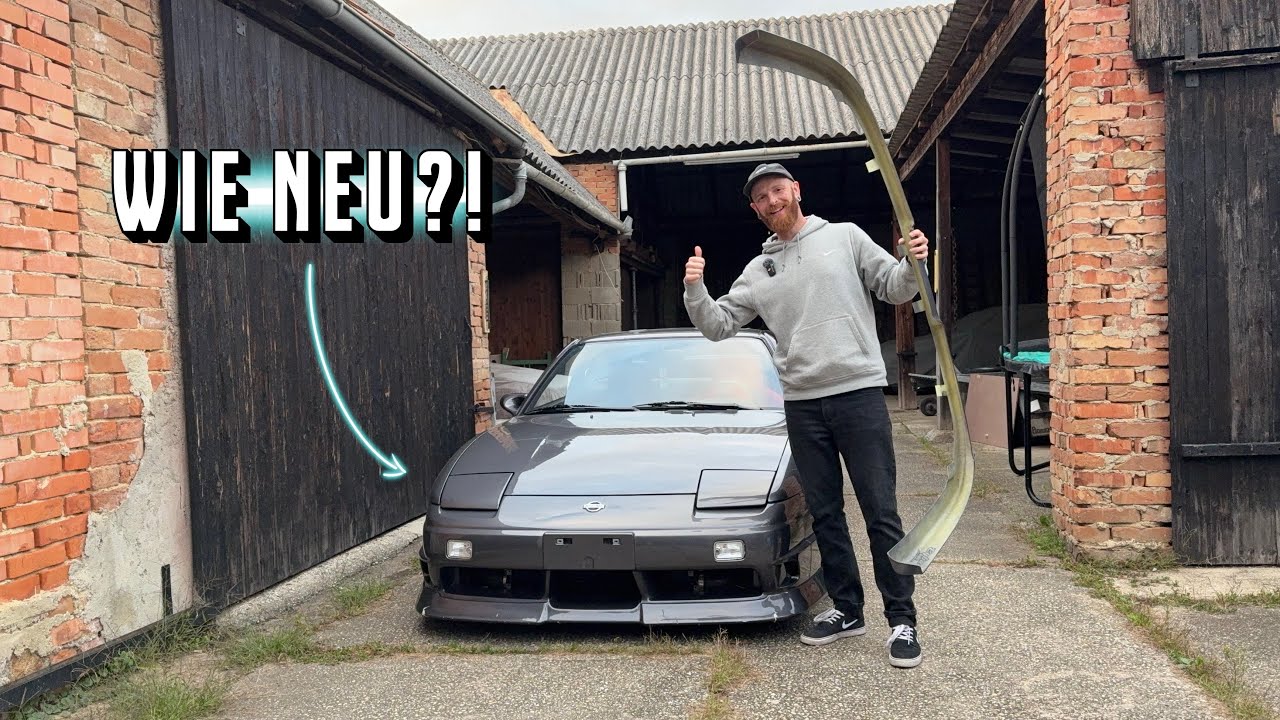 Reparatur & Fahrt meines schnellsten Autos | Turbo Flutter Sounds Nissan 200sx S13 - Manuel Scharka 