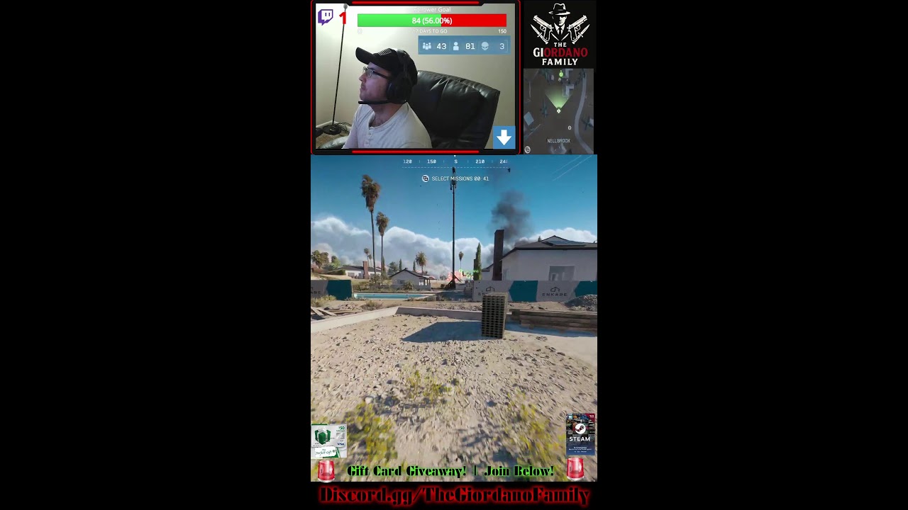 Battlefield 6 (BR) Join Twitch To Enter Giveaways! (Portrait)