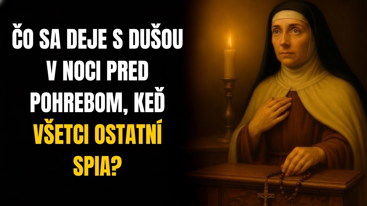 Svätá Terézia Odhalila: Čo sa deje s dušou v noci pred pohrebom keď všetci spia — ŠOKUJÚCE!