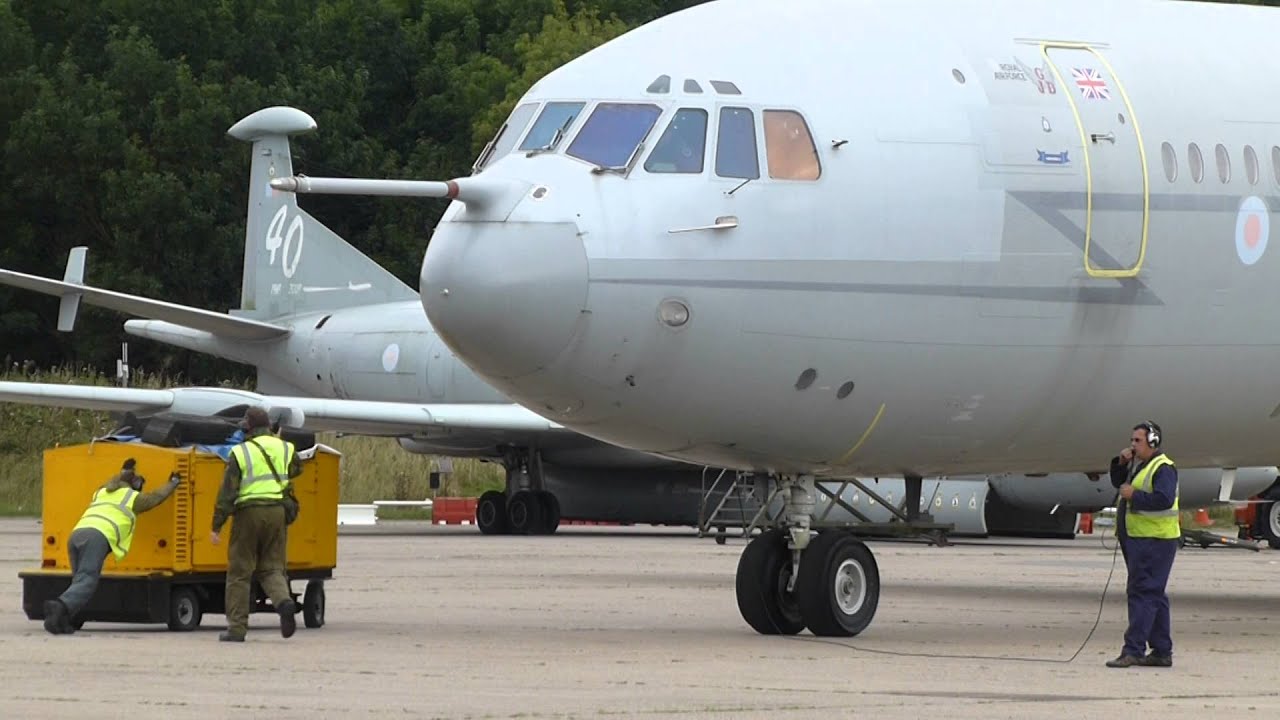 VC10 Engine Startup at Bruntingthorpe Open Days