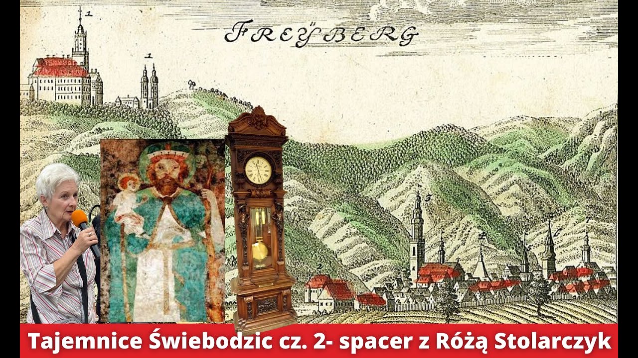 Świebodzice - spacer po mieście z Różą Stolarczyk w kościele św. Franciszka z Asyżu cz.2/3