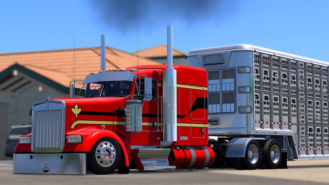 #25 | ATS Upgrade 1.58 | W900L Custom | Rollin Realistic Driving