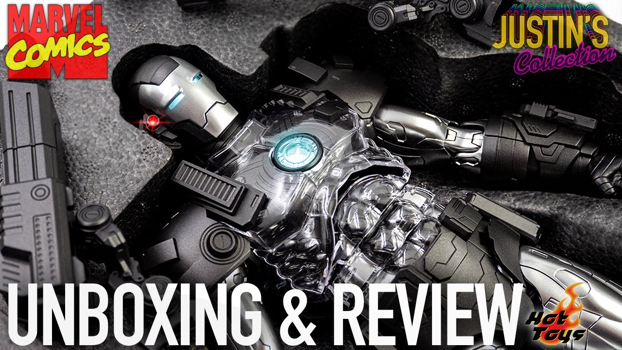 Распаковка и обзор War Machine от Hot Toys из комиксов Marvel: The Origins