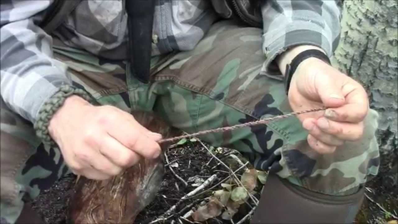 Make Willow Bark Cordage