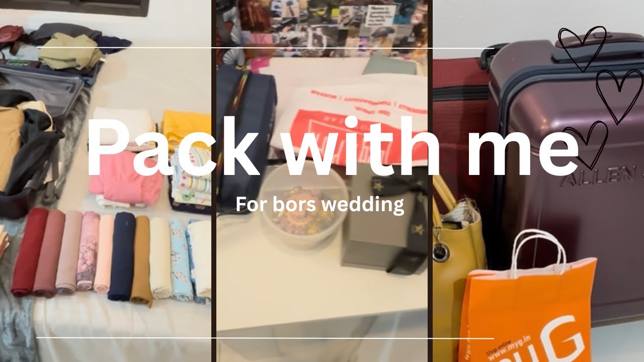Pack with me |Happy Life Of Shah