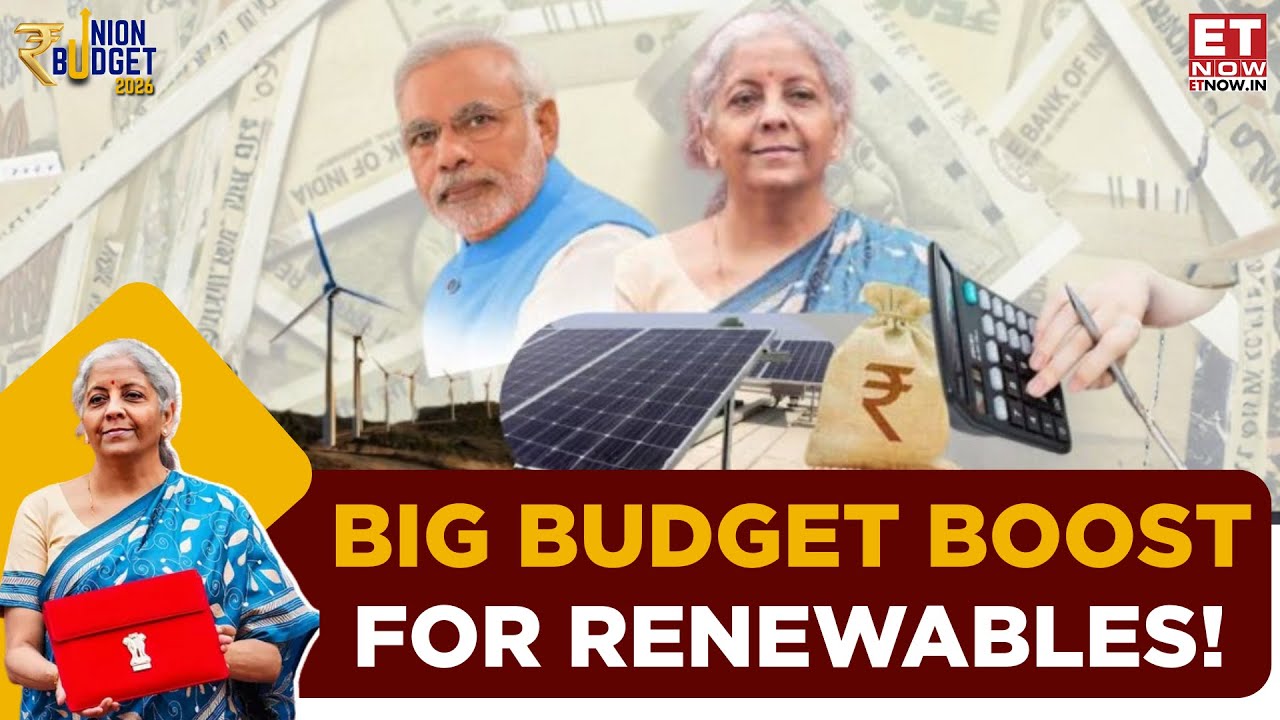Budget 2026: Fresh Push for Renewable Energy & PM KUSUM 2.0 | Renewables in Spotlight | ET Now