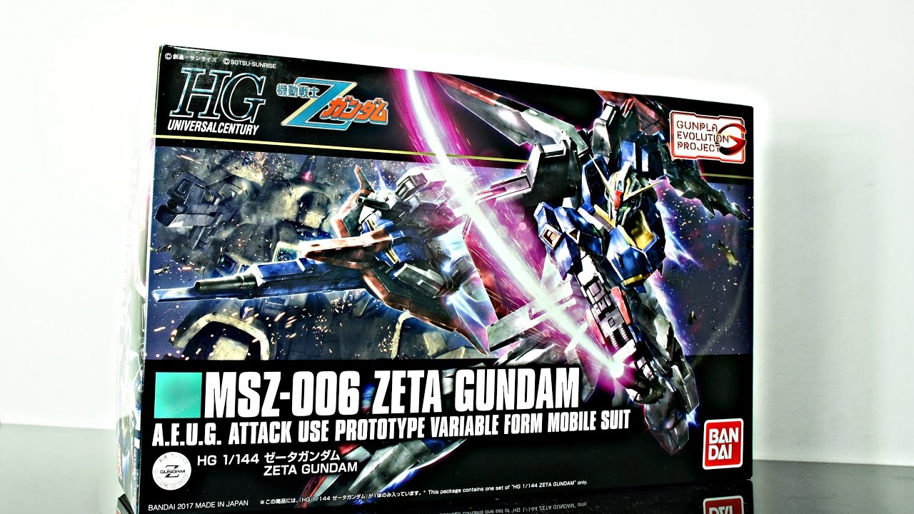 Review HG 1/144 MSZ-006 Zeta Gundam