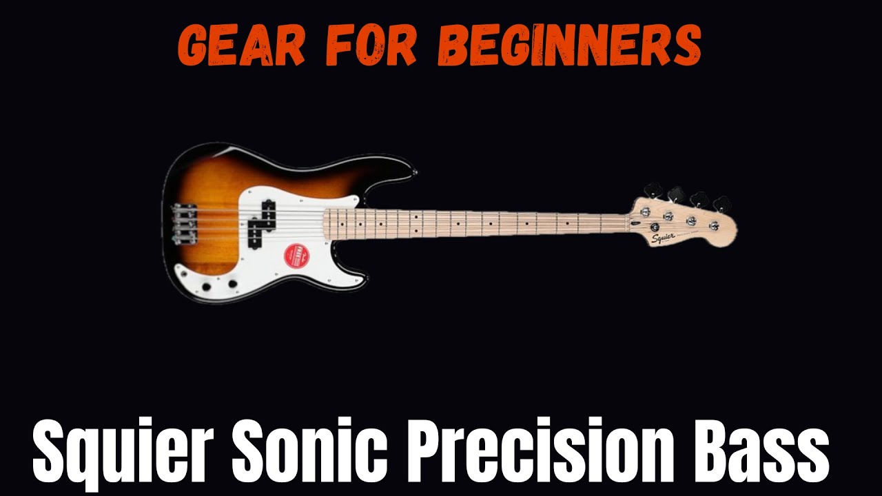 Снаряжение для начинающих | Squier Sonic Precision Bass