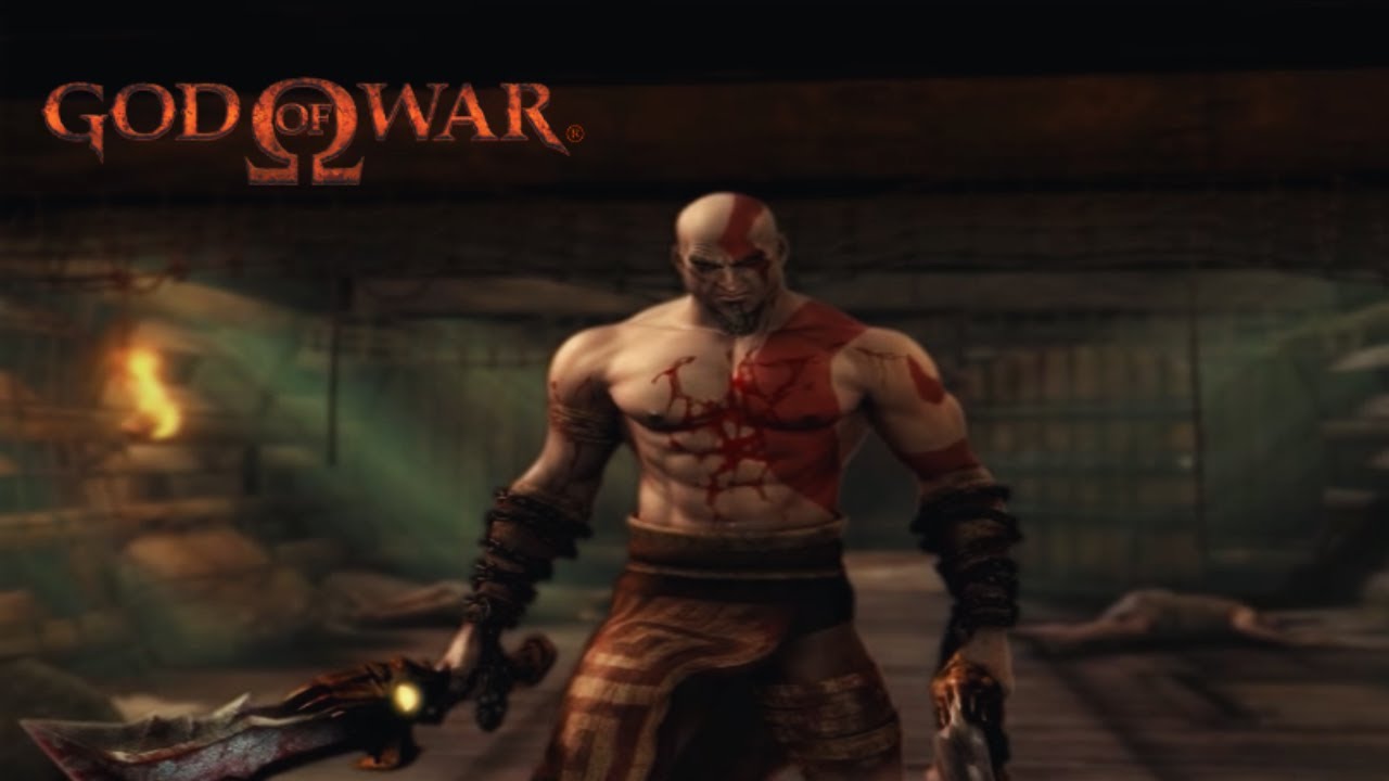 Inicio do God of War 1 no Very Hard 100%