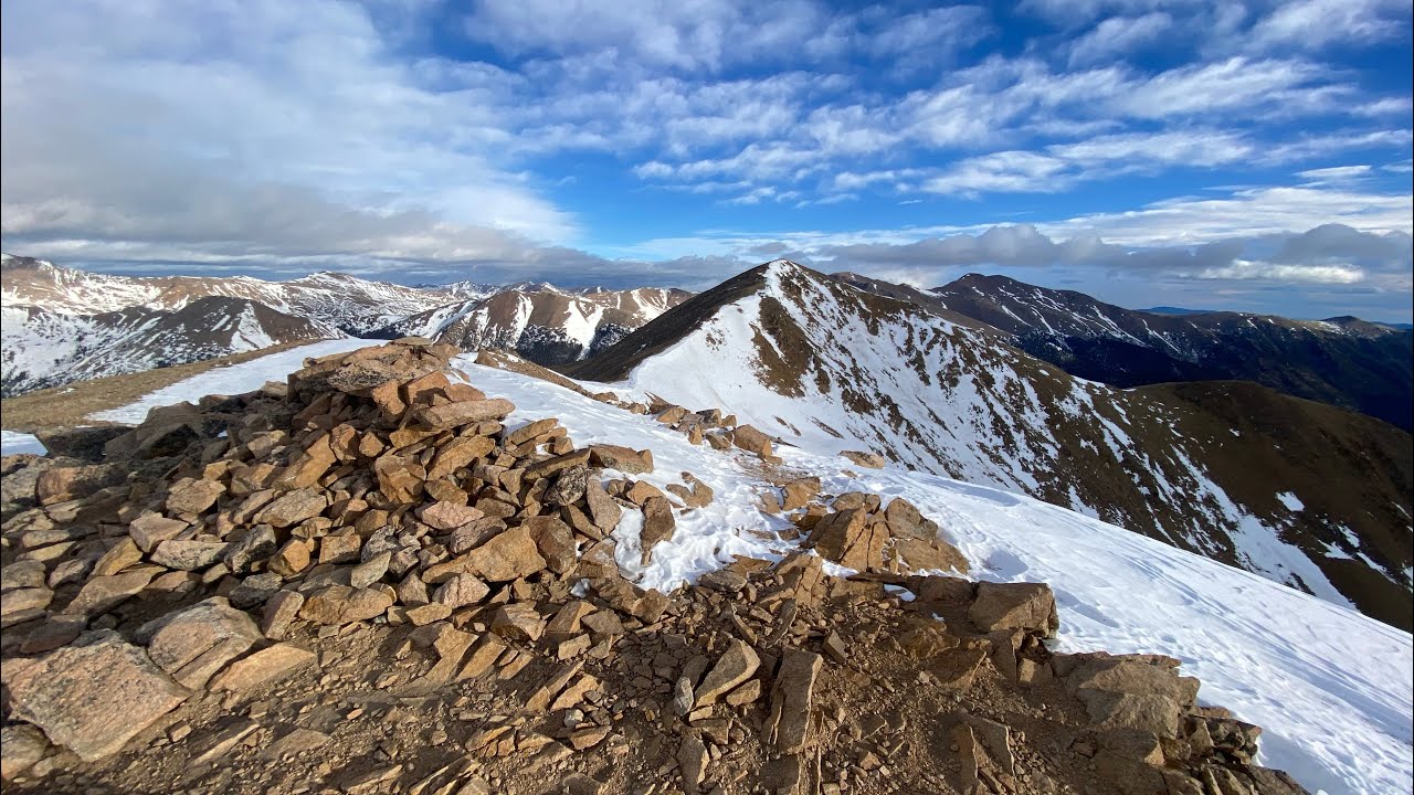 Mount Sniktau 13,218 ft Arapaho National Forest, Front Range, Loveland Pass, Colorado Day Hike