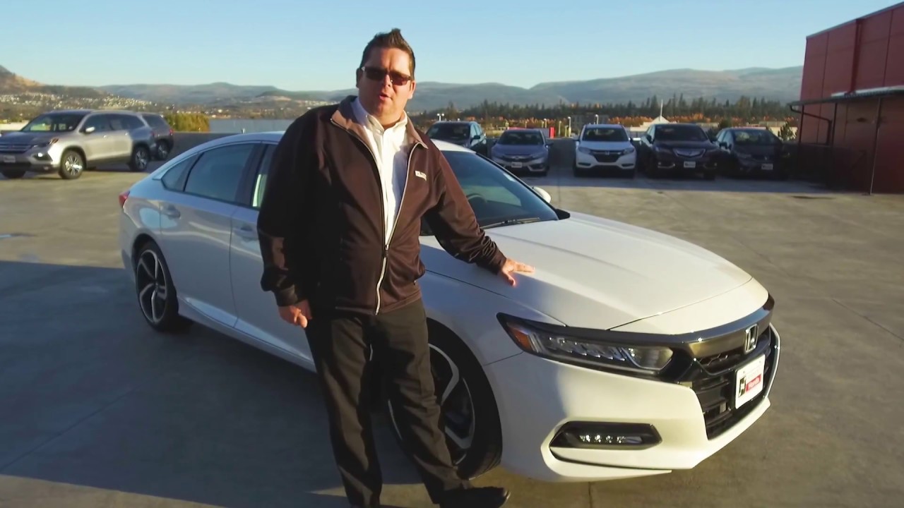 NEW 2018 Honda Accord Sport Sedan Review - Harmony Honda - Kelowna, BC