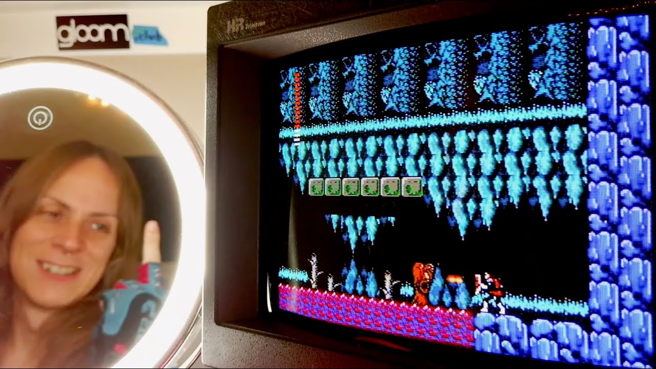Castlevania II (NES) pt1 on a Sony HR Trinitron PVM-9L3 CRT