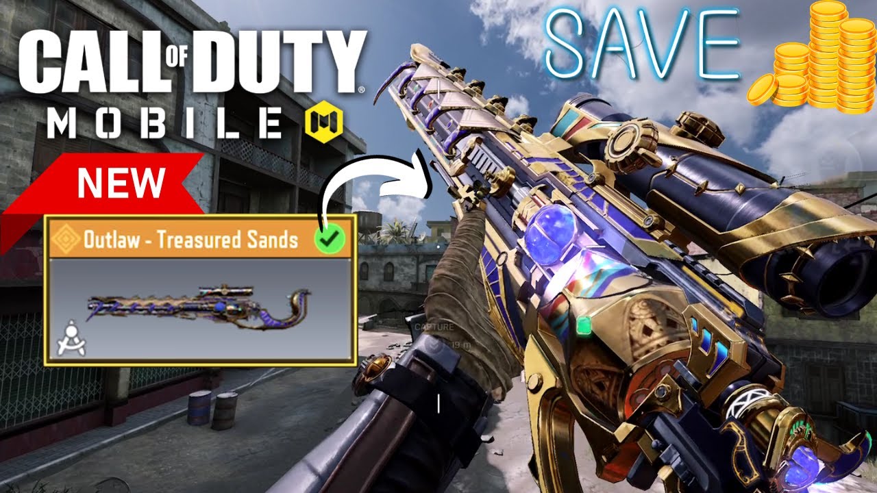 NEW LEGENDARY OUTLAW - TREASURED SANDS! #codmobile #sniper