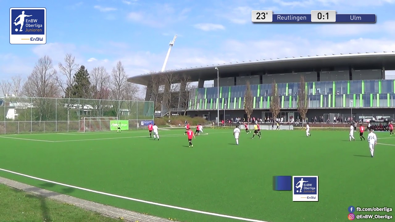 A-Junioren:  Tor 0 1 Benjika Caciel SSV Ulm 1846 Fussball