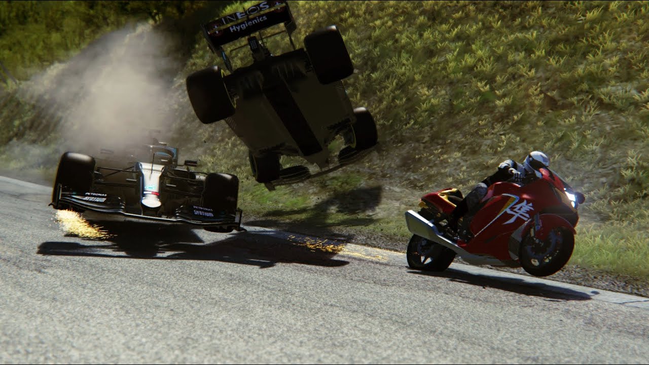 Suzuki Hayabusa 2022 vs Mercedes AMG F1 W11 EQ Performance 2020