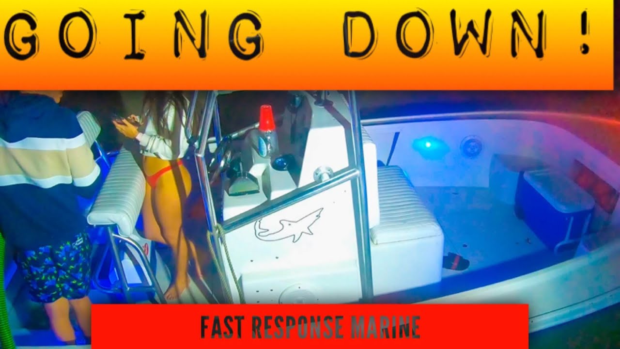 Sinking at night | Haulover Inlet | Haulover Boats | Haulover Rescue