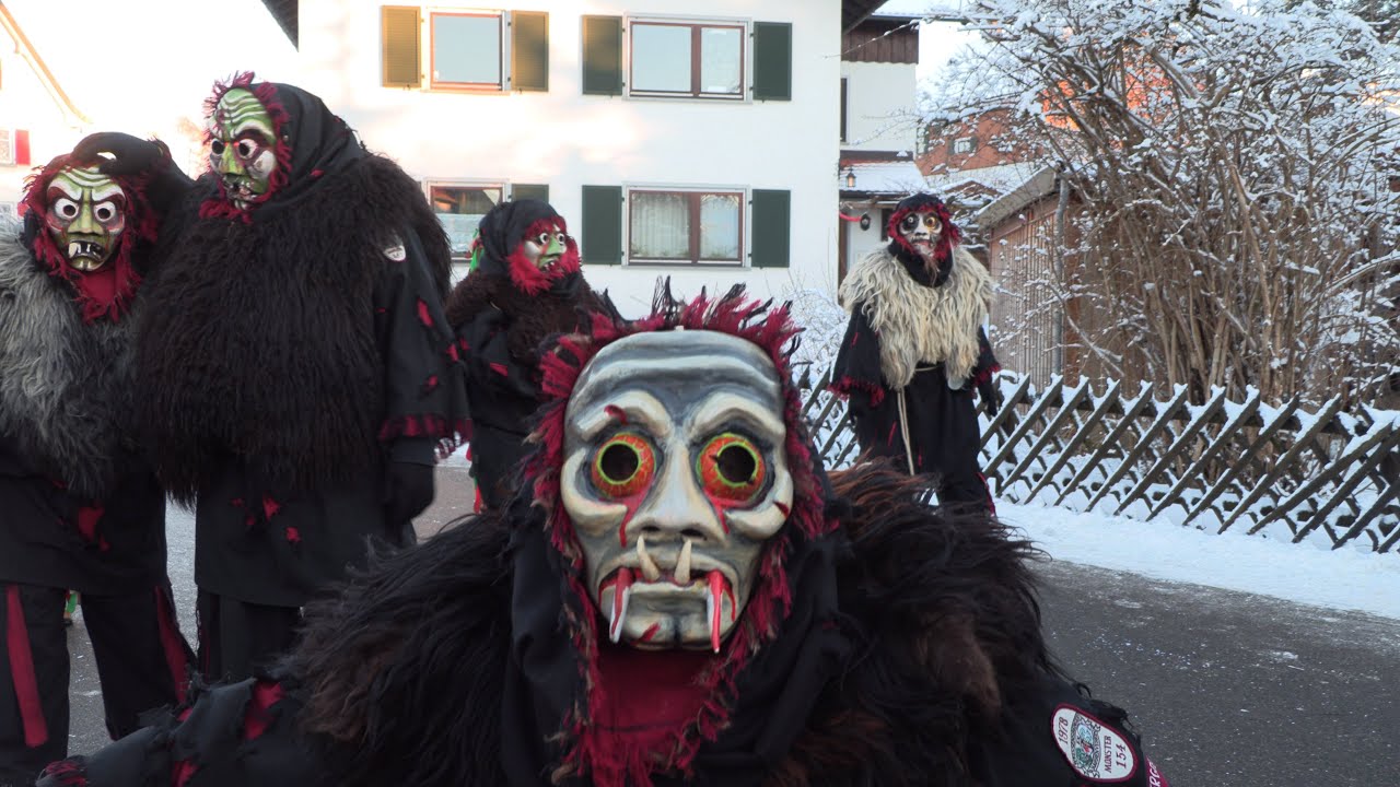 Fasnet, Umzug in Deuchelried Teil3