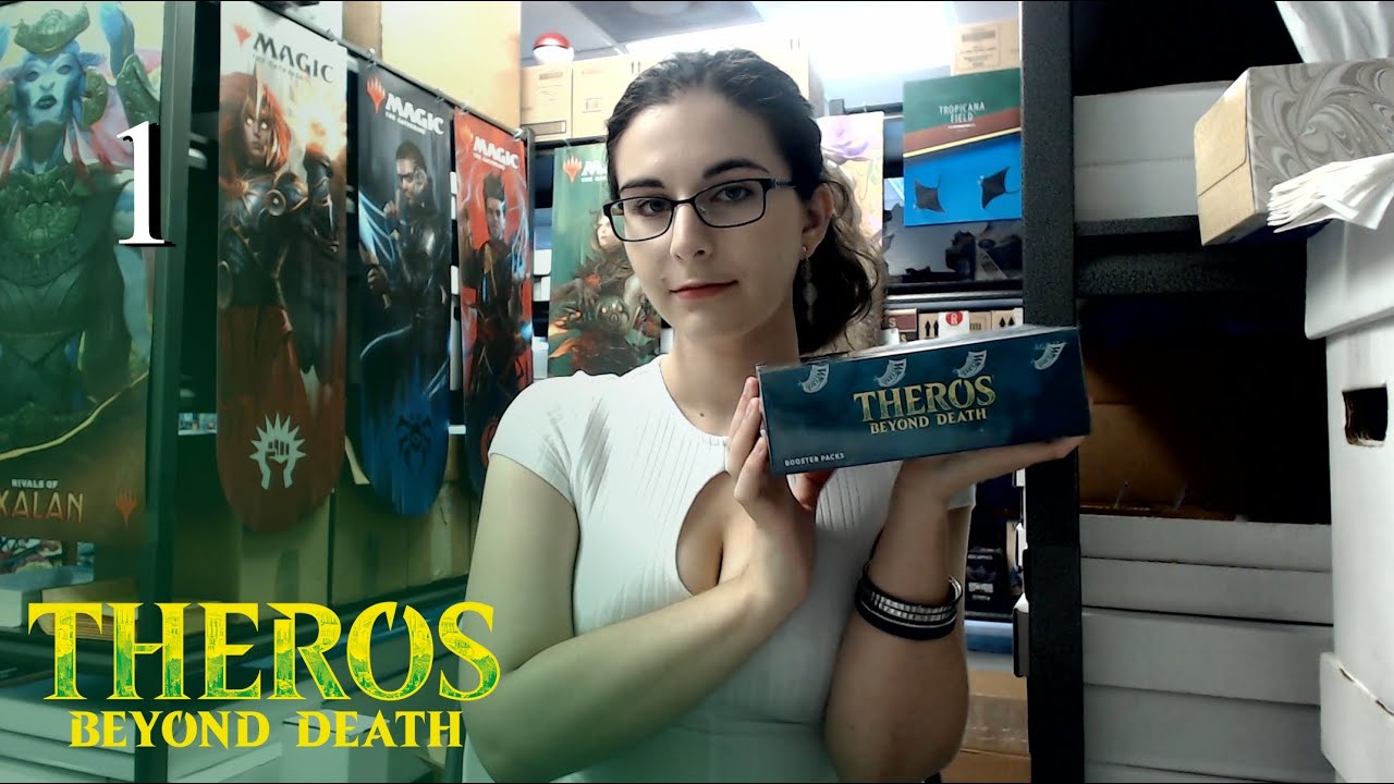 Titan Hunt at Titan Cards & Games! PART 1/2 | THEROS BEYOND DEATH BOOSTER BOX OPENING