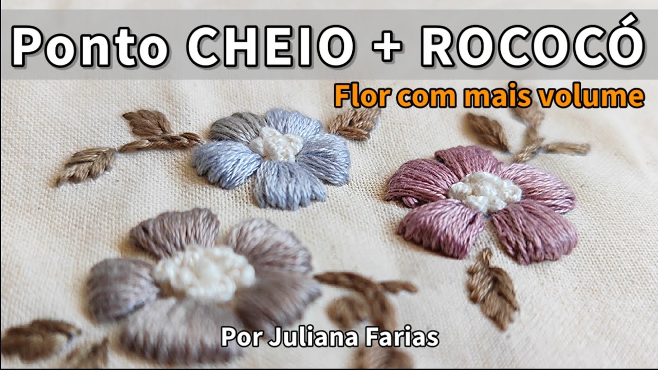Bordar Ponto CHEIO com ROCOCÓ