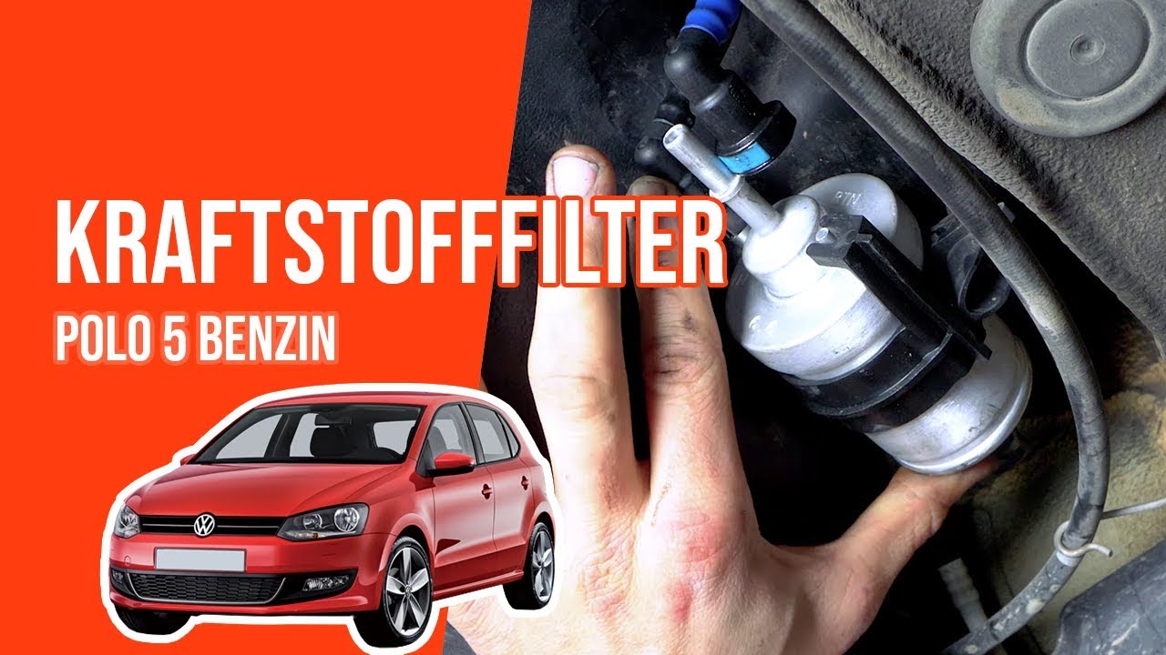 Wie POLO 5 1.2 TSI Kraftstofffilter wechseln ⛽