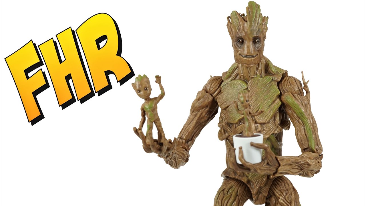 Marvel Legends - Groot Evolution - TRU/Fan Channel Exclusive - 4K Action Figure Review
