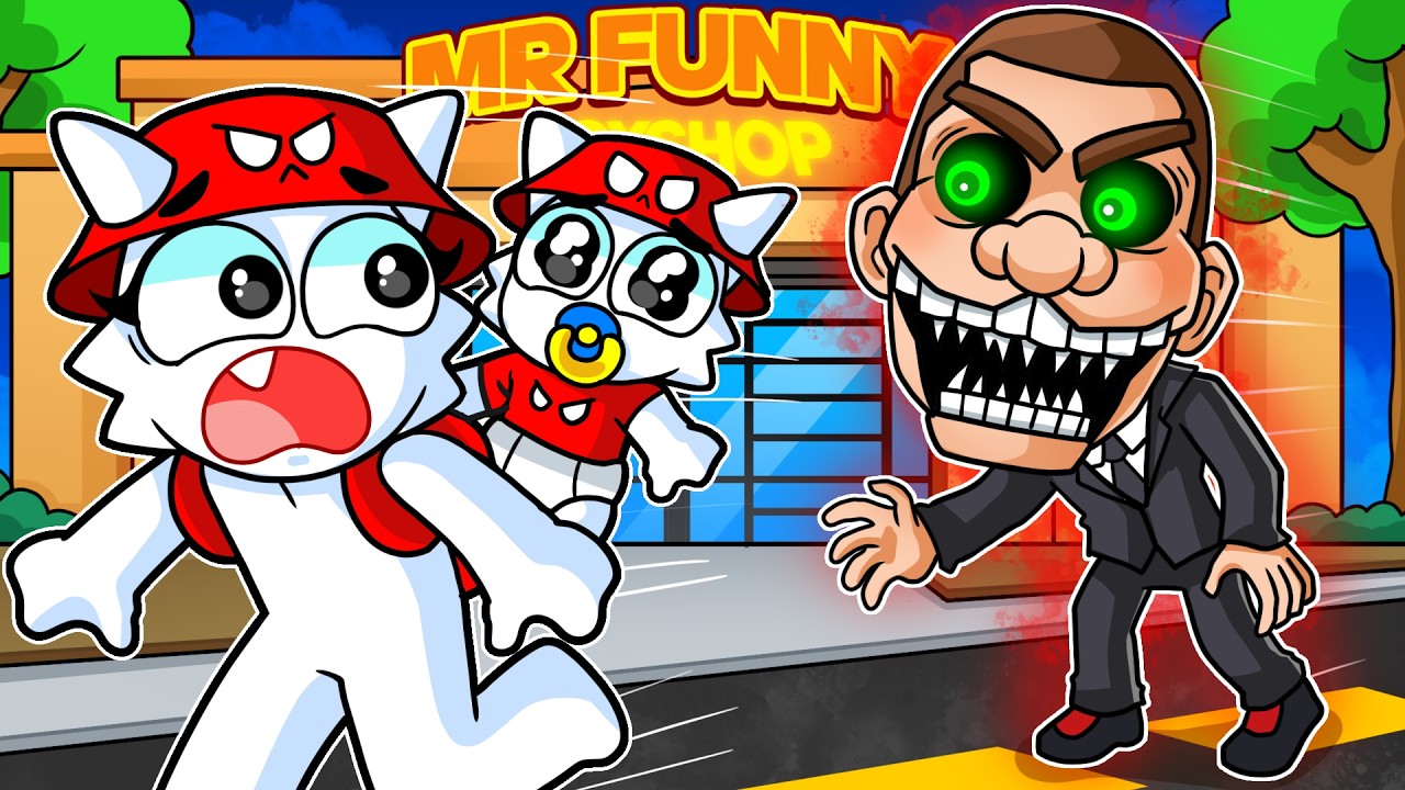 NUNCA ENTRES A LA JUGUETERÍA DE MR FUNNY CON WENDITA EN ROBLOX