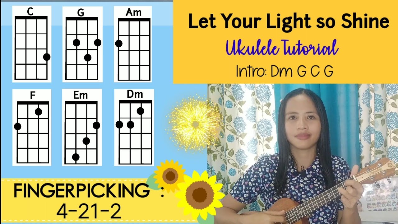 Let Your Light so Shine | Ukelele Tutorial by Jeynie