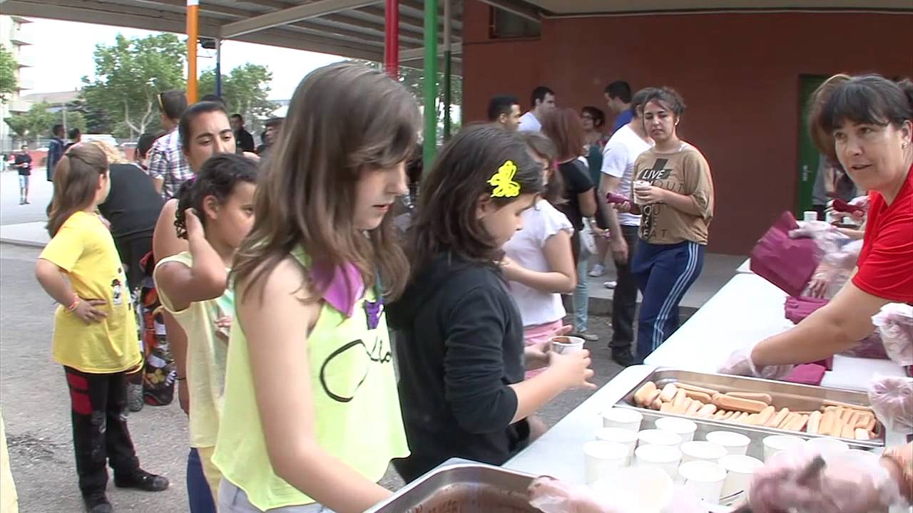 Festa de suport a la nena amb leucèmia de l'Escola Salvador Dalí