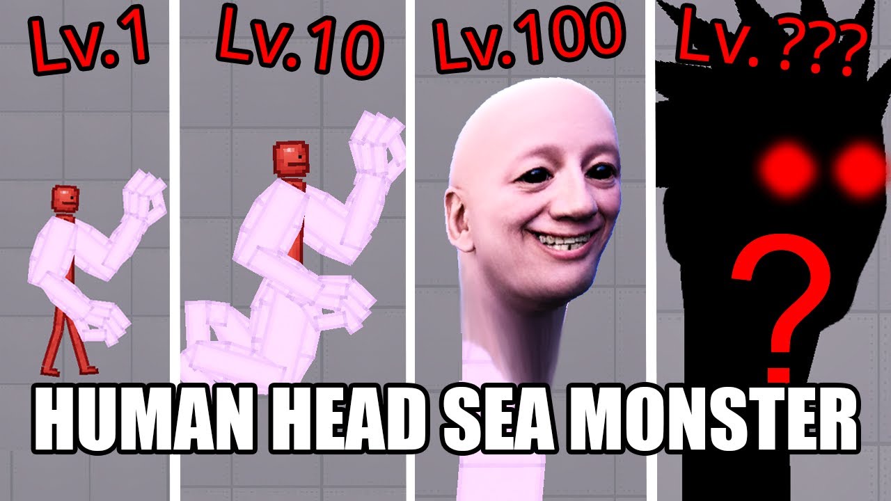 New Evolution Of HUMAN HEAD SEA MONSTER - People Playground