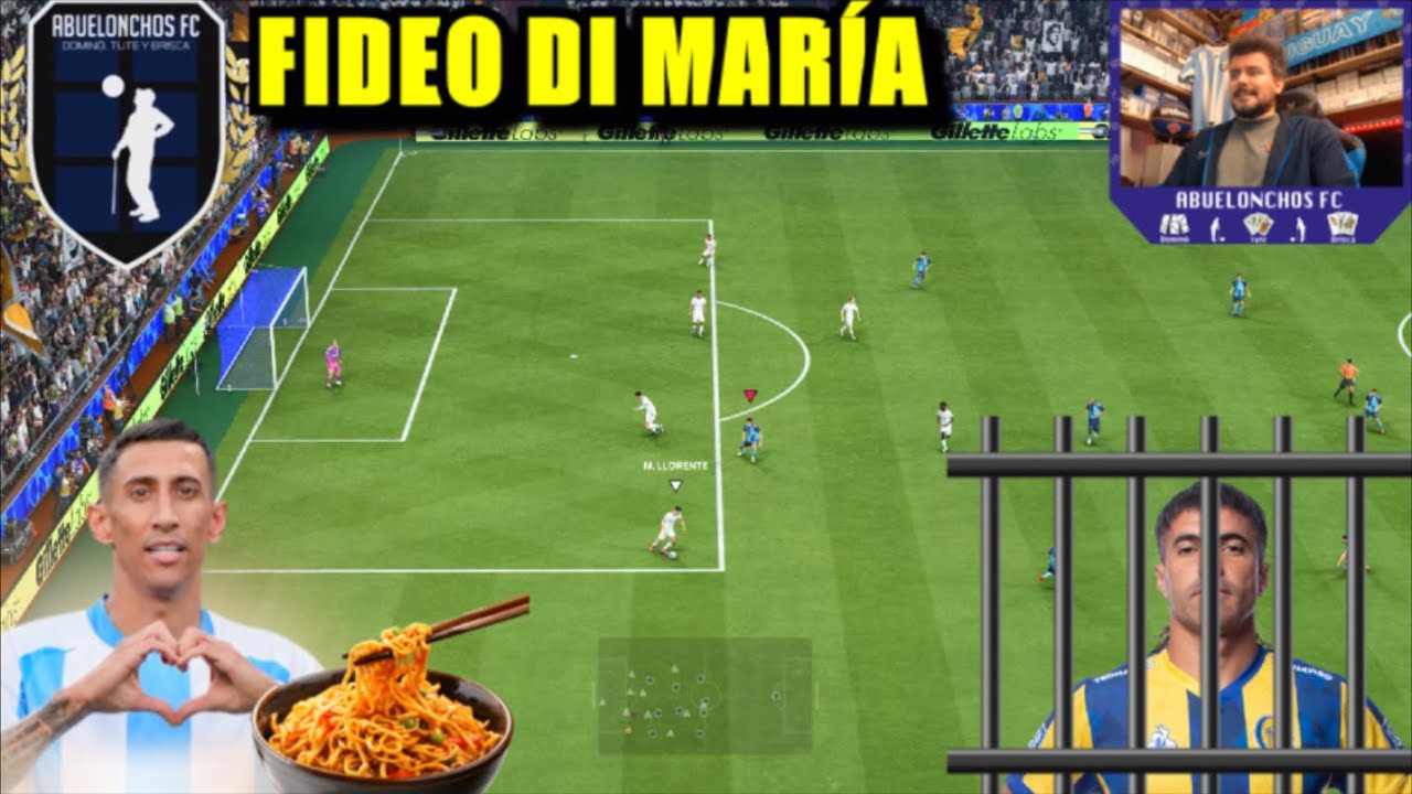 Llega el FIDEO DI MAR&Iacute;A, el nuevo SOCIO DE MALCORRA ⚽ Abuelonchos FC 26