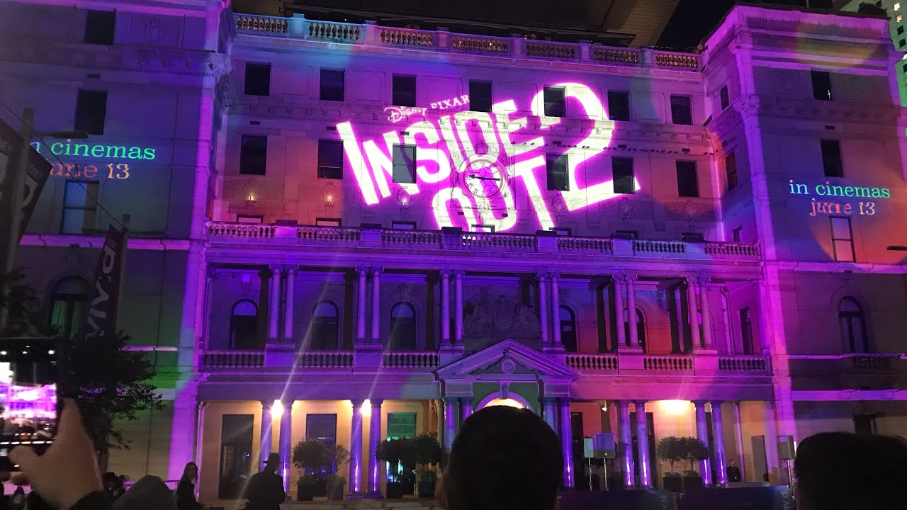 Inside Out 2 | Vivid Sydney Customs House Projections