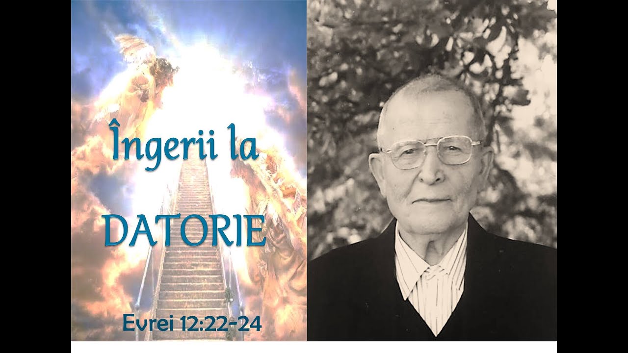 Jenu Mocanu - Ingerii la datorie (Evrei 12:22-24) Predica audio