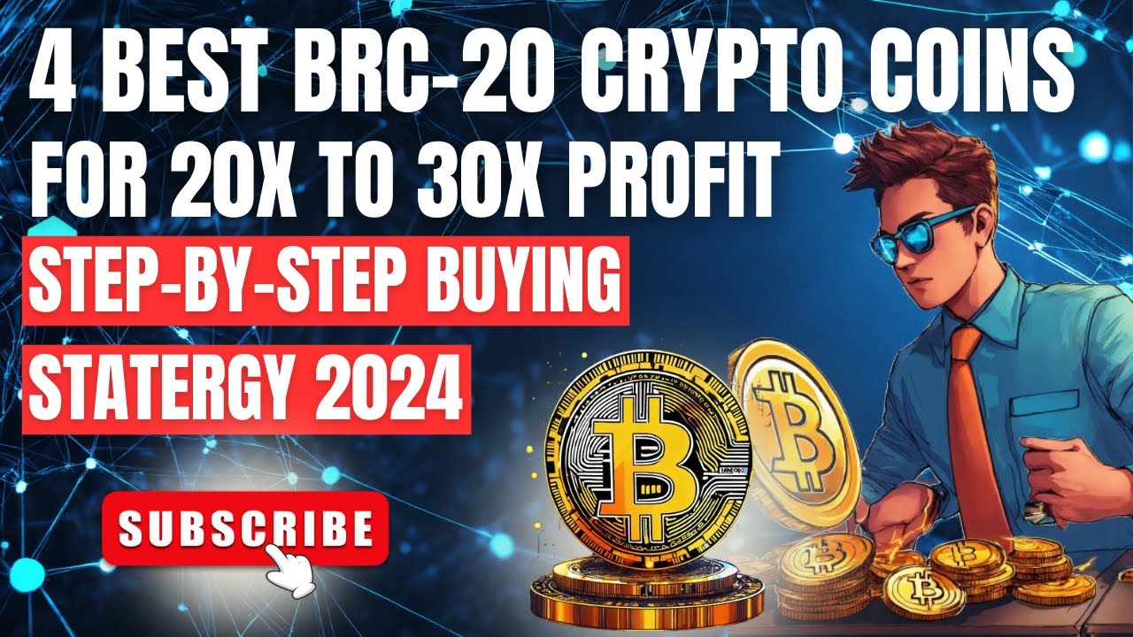 Best BRC-20 Crypto Coins List | 10X to 30X Confirm | Complete Buy Method #cryptogems #crypto2024