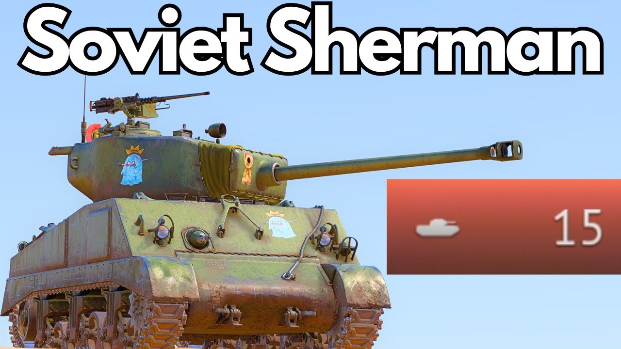The Soviet Sherman - M4A2 in War Thunder