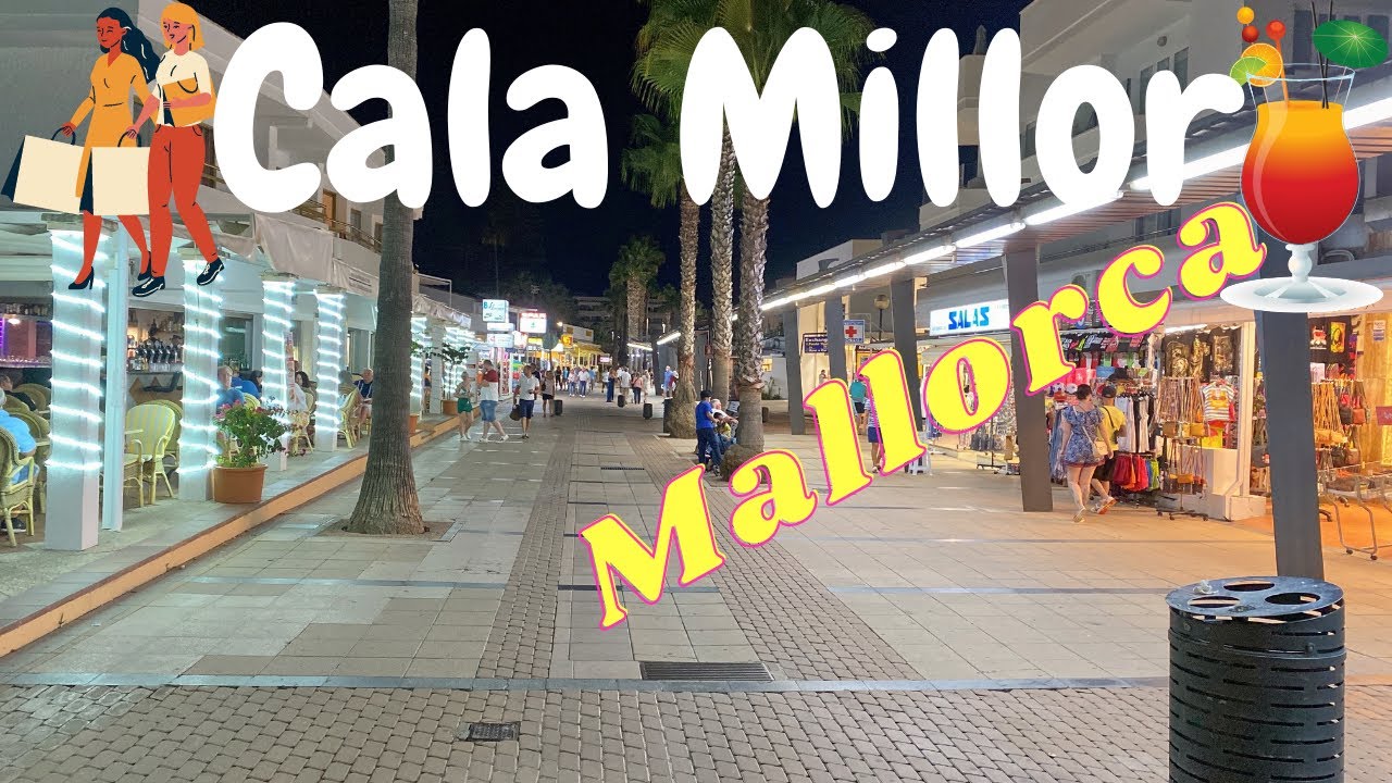 Cala Millor Mallorca | Einkaufsmeile | Bars | Shopping | Aktuell vom 11.9.2021