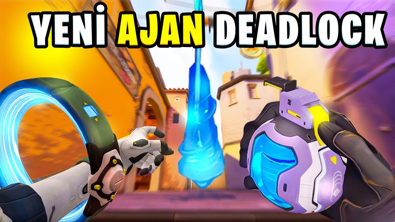 Valorant'ın Yeni Ajanı DEADLOCK ile OYNADIM! OYNANIŞ VE TÜM YETENEKLER