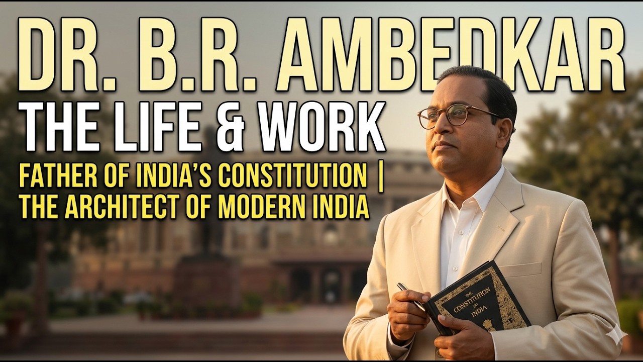 The Martin Luther King Jr. of India: Dr. B.R. Ambedkar #history #education #documentary #knowledge