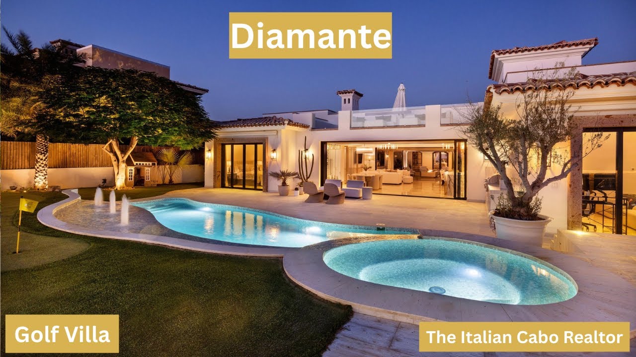 Price Reduced Recently - Diamante Golf Villa | Fully Renovated, Ocean Views, Best Golfing in Cabo