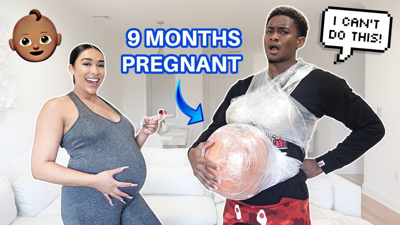 BOYFRIEND TRIES TO BE PREGNANT FOR 24 HOURS...(AGAIN)