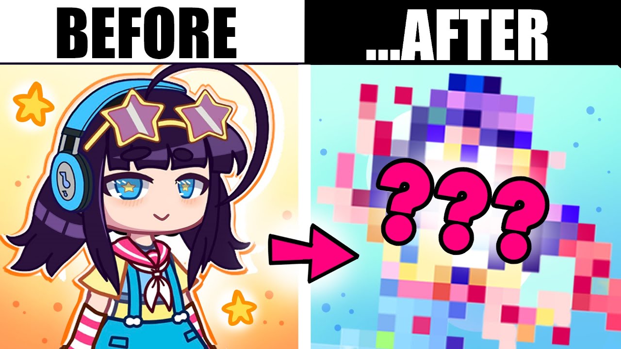 ПЕРЕДЕЛКА ПЕРСОНАЖЕЙ GACHA ✨#2