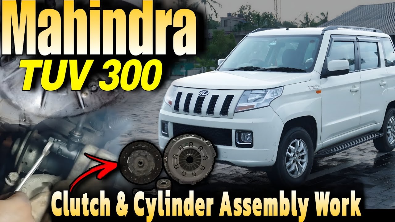 MAHINDRA TUV300 | Hard Gear Problem Fix | Clutch & Cylinder Assembly Change | FULL VIDEO 🔧👨🏼‍🔧