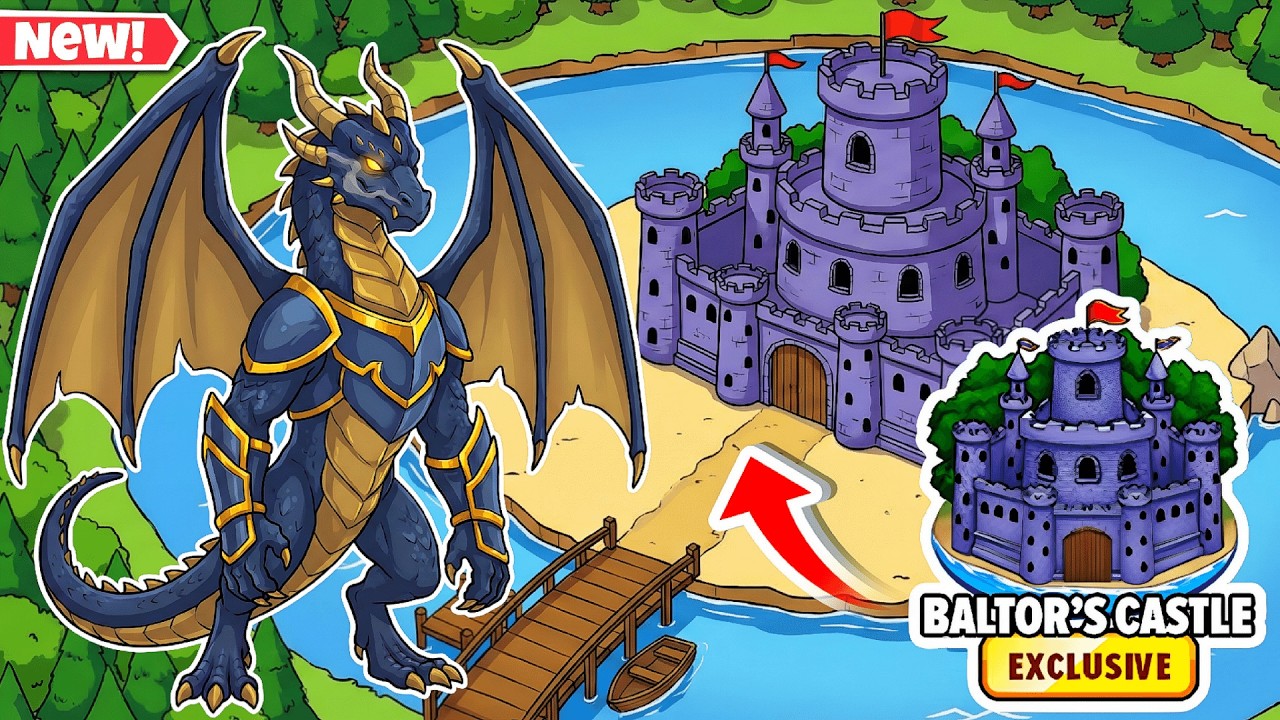 New Map Baltor's Castle in Dynamons World (Fan-made Story) | Dynamons World New Update