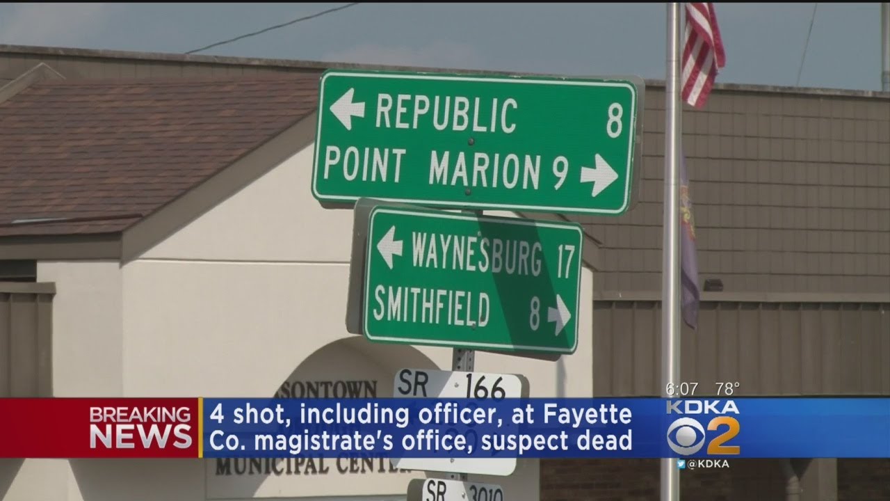 Police Release Latest Details Related To Masontown Shooting At News Conference