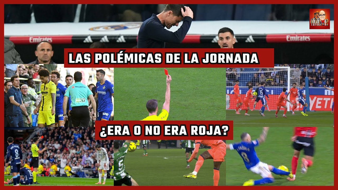 ¿ESTÁ BIEN EXPULSADO CAZORLA? ¿ERA PENALTI DE BARTRA? ¿ERAN MERECIDAS LAS ROJAS AL REAL MADRID?