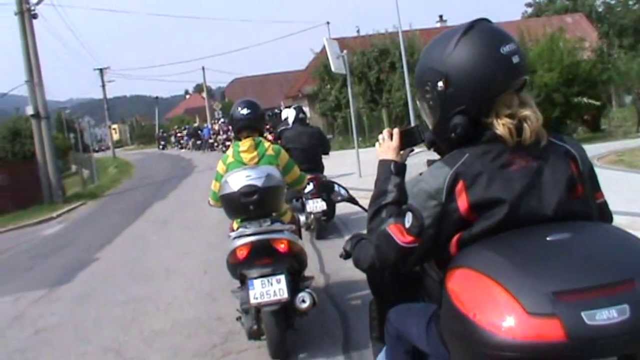 scooter camp Jasenie 2013. Spoločný sobotný výjazd.
