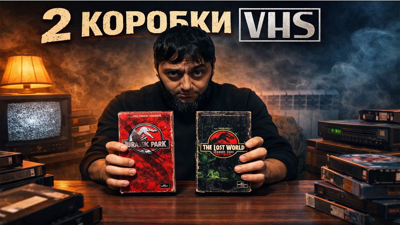 2 коробки VHS