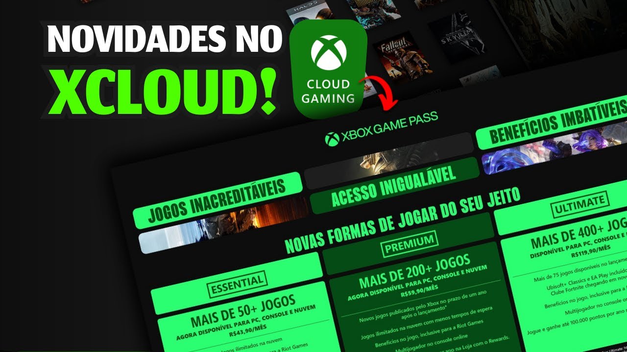 TODOS os PLANOS agora têm XCLOUD! Game Pass Ultimate sobe para R$ 120 – saiba tudo!